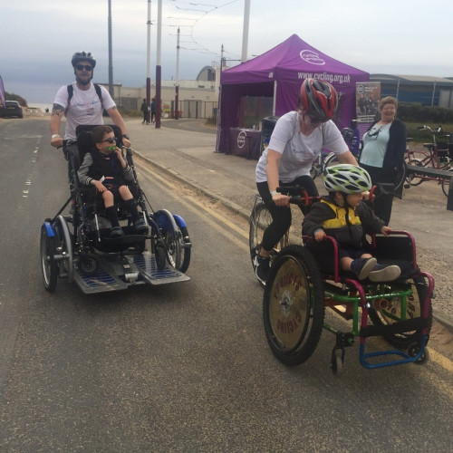 Riding adapted bikes in Blackpool thumbnail