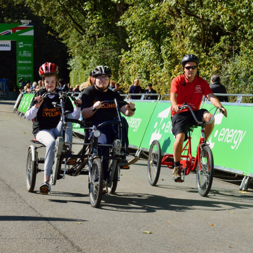 Riding adapted bikes thumbnail