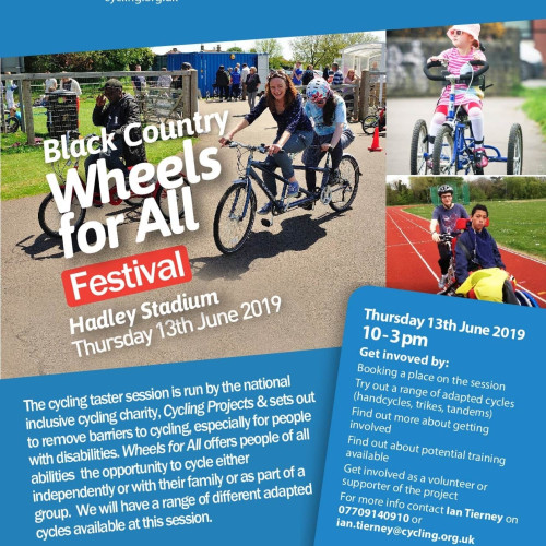 Black Country Wheels for All festival flyer thumbnail