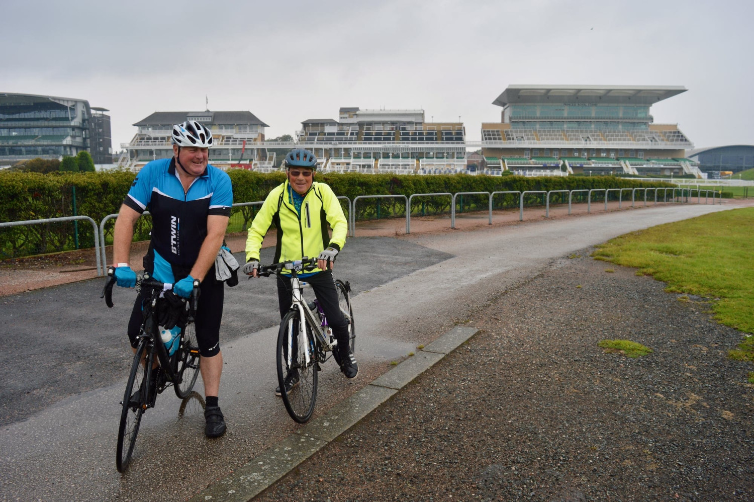 Cycling at Aintree