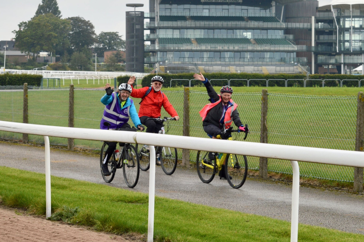 Cycling at Aintree