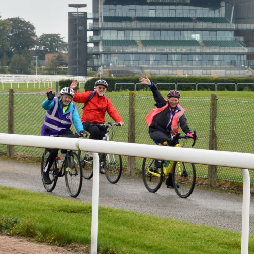 Cycling at Aintree thumbnail