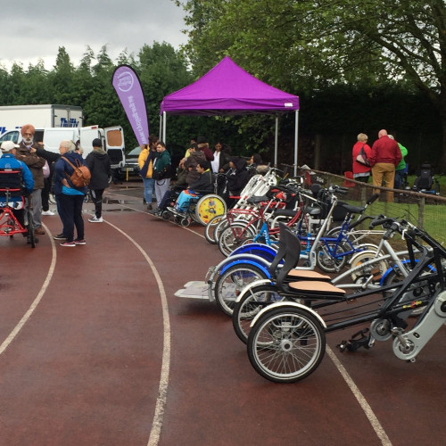 Line of adapted disabled cycling bikes thumbnail