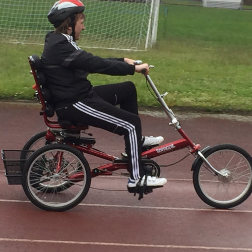 Solo adapted cycle rider thumbnail