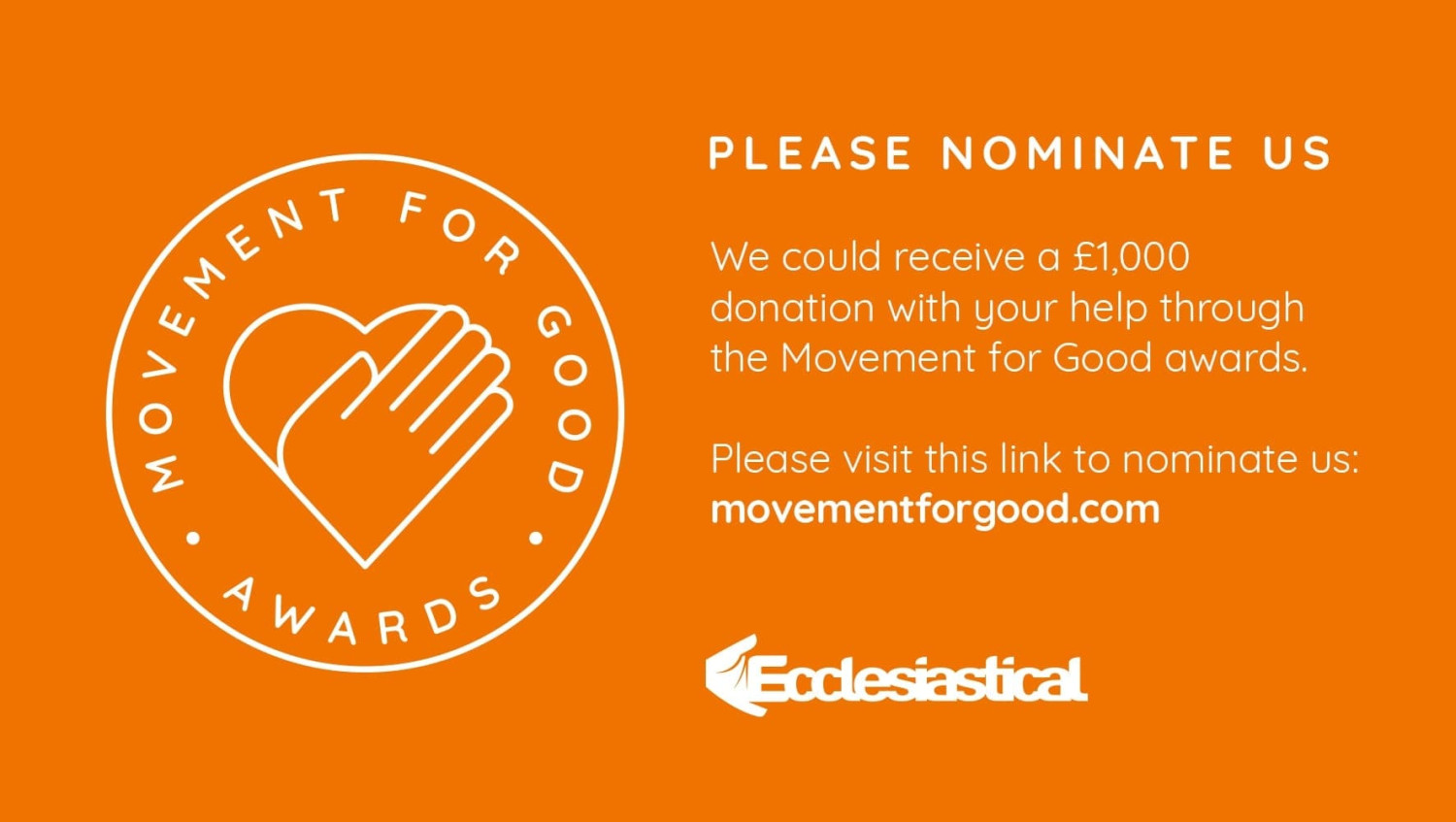 Movement for Good infographic