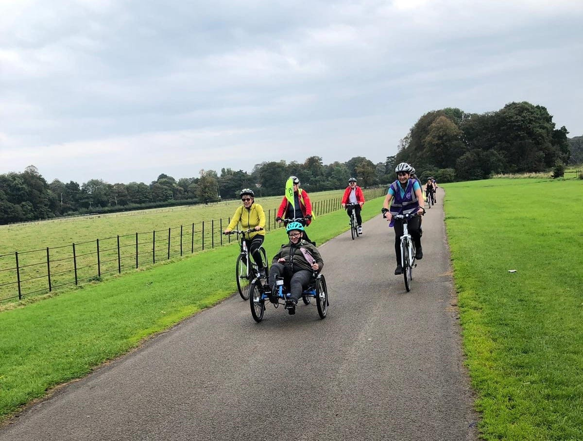 Great Pedal Away adapted bike