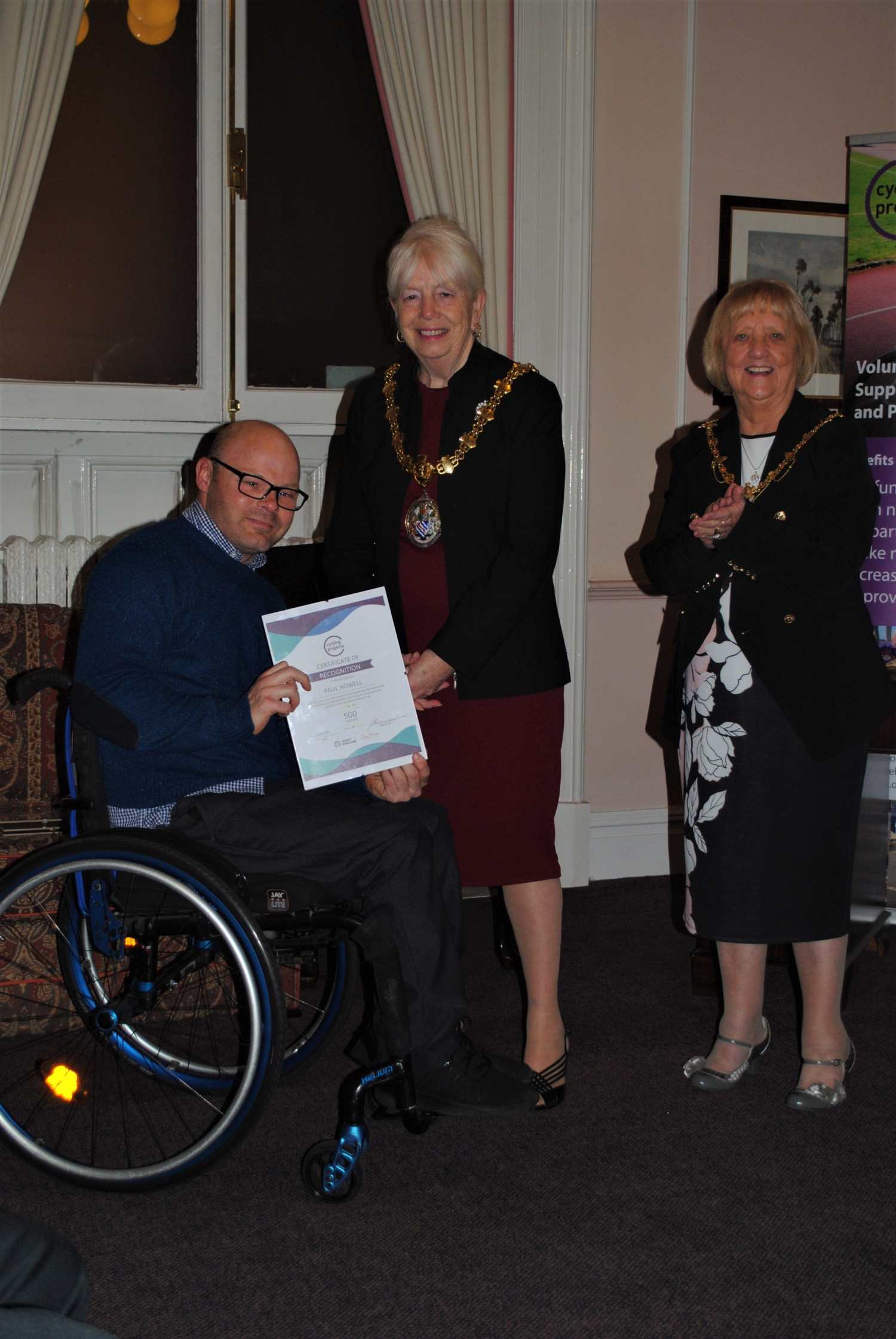 Volunteer recognition