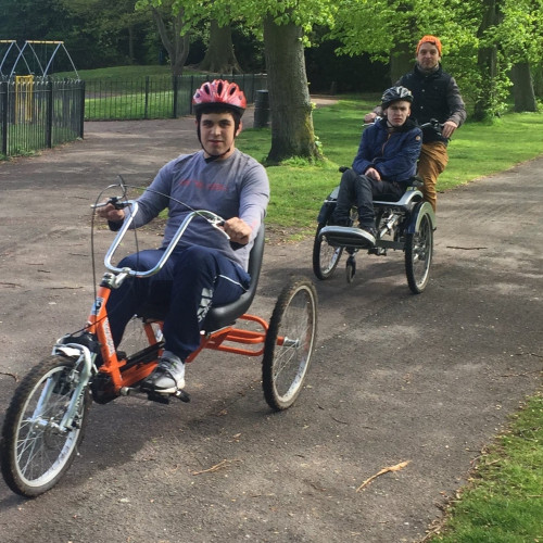 Cycling in park thumbnail