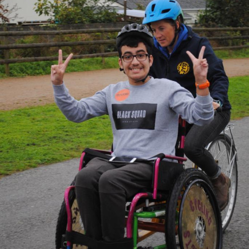 Cycling in park thumbnail