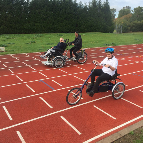 Riding adapted bikes thumbnail