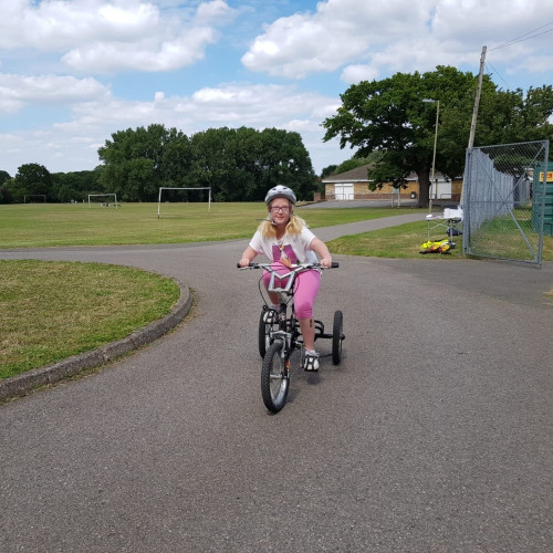 Riding adapted bicycles thumbnail