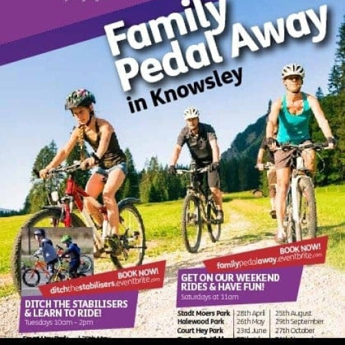 Pedal Away events flyer