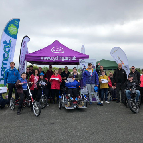 Cycling Projects event stand