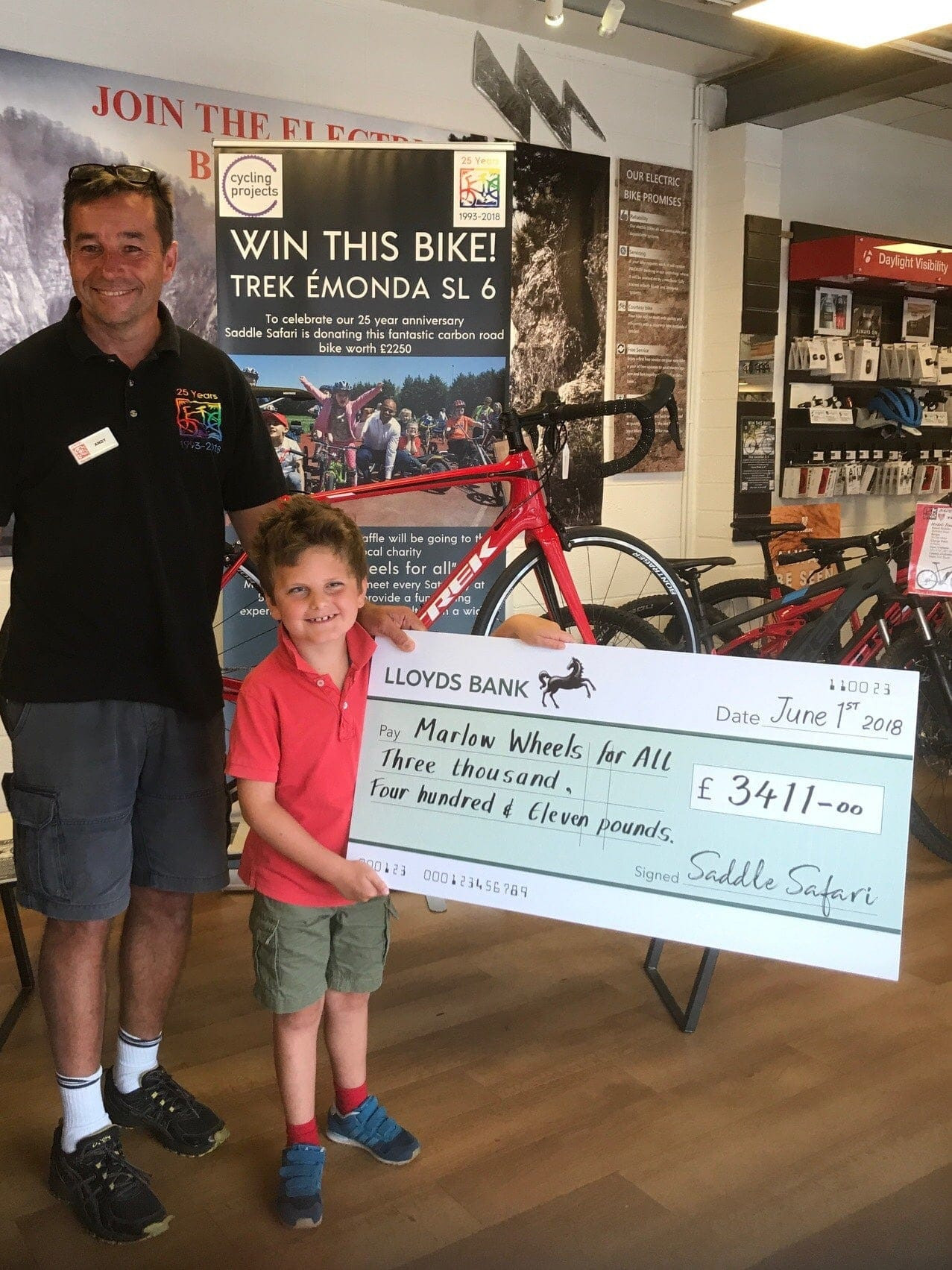 Saddle safari winner