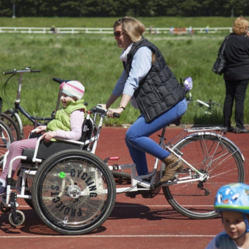 Wheelchair bicycle ride thumbnail
