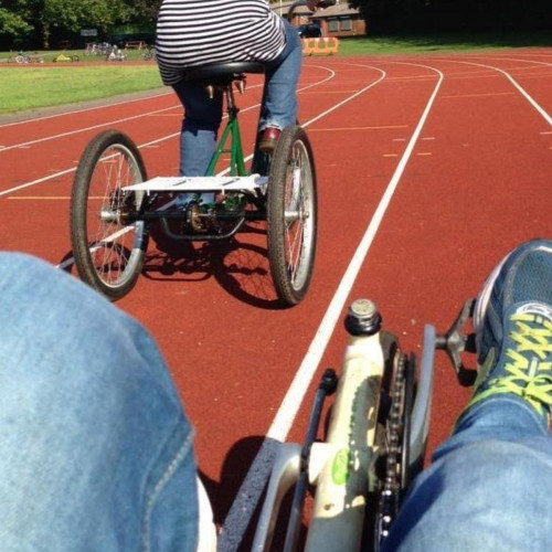 Low-view on adapted bike thumbnail